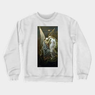 The Cup of Death by Elihu Vedder Crewneck Sweatshirt